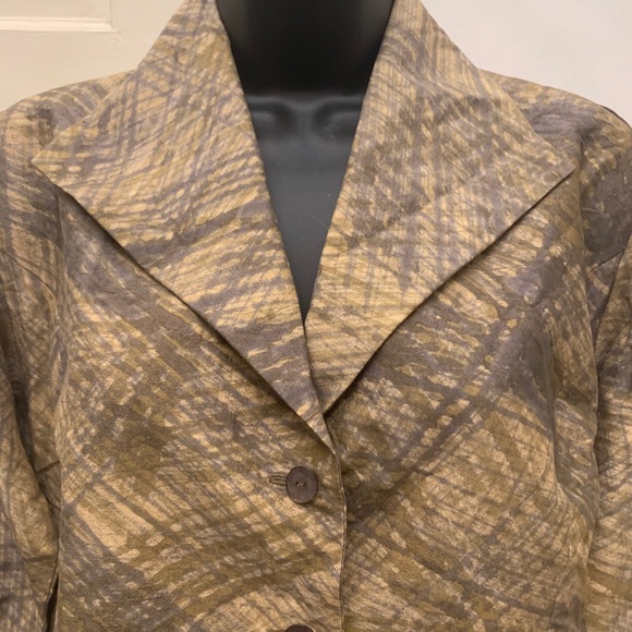 KAY CHAPMAN! (Art in design) 100% silk blouse. - Picture 3 of 5